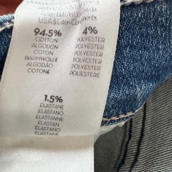 MOTHER The Rascal Ankle Distressed Straight-Leg Learning To Hula 27 - Picture 6 of 9